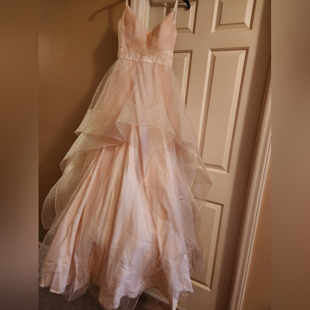 Pale Peach Prom dress